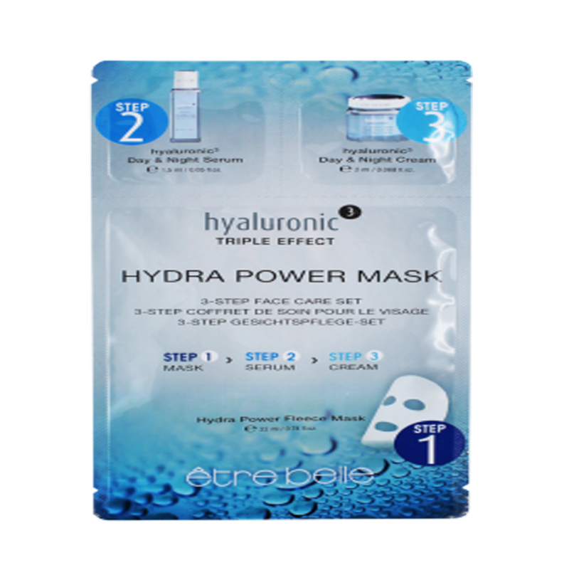 Mặt nạ giữ ẩm chuyên sâu dành cho da khô Etre belle hyaluronic triple effect hydra power mask